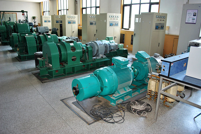 JR115-8某热电厂使用我厂的YKK高压电机提供动力